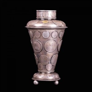 Exceptional Russian goblet enchased with Russian coins — image 2