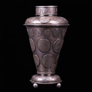 Exceptional Russian goblet enchased with Russian coins — image 3