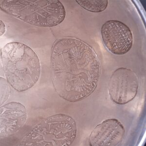 Exceptional Russian goblet enchased with Russian coins — image 8