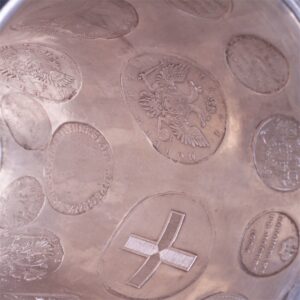 Exceptional Russian goblet enchased with Russian coins — image 9