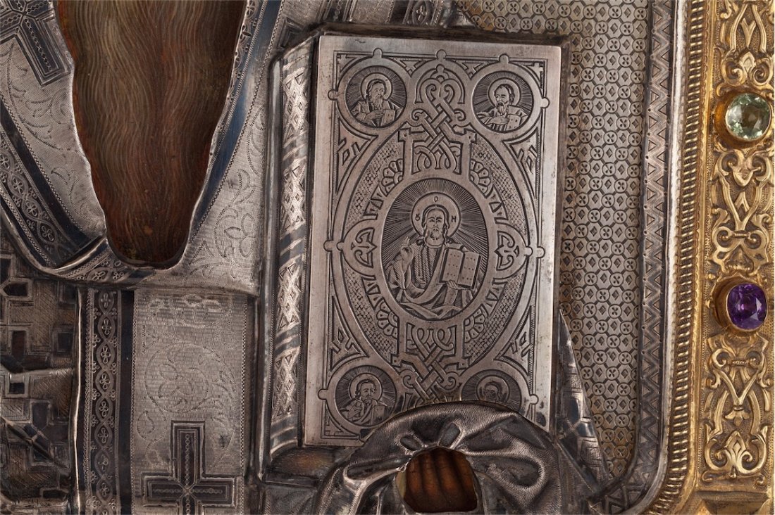 Rare Russian icon of Saint Stepahan of Perm. Moscow, — image 4