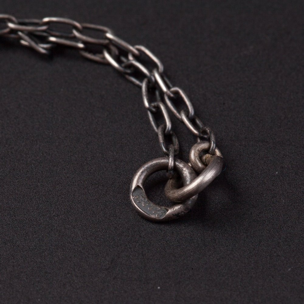 Amber necklace on Silver chain. — image 4