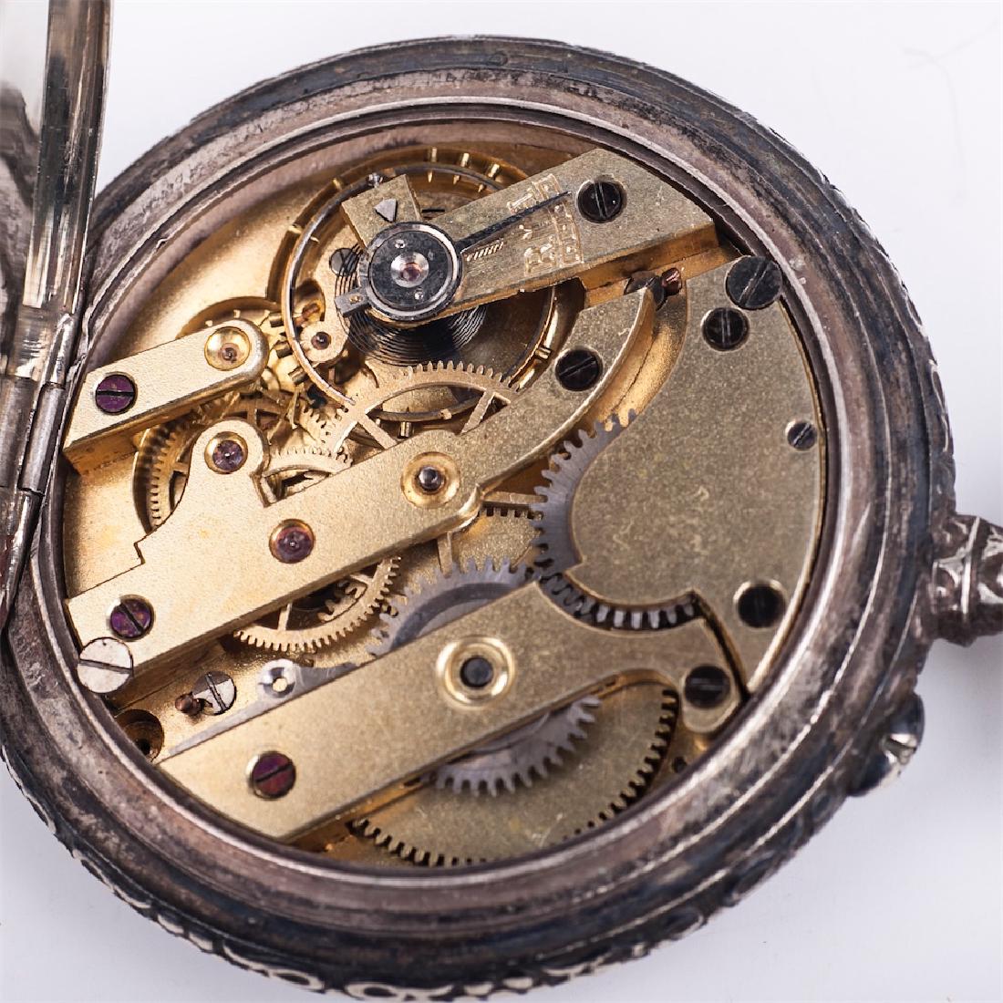 Military WWI Pilot Aviator's pocket watch — image 5