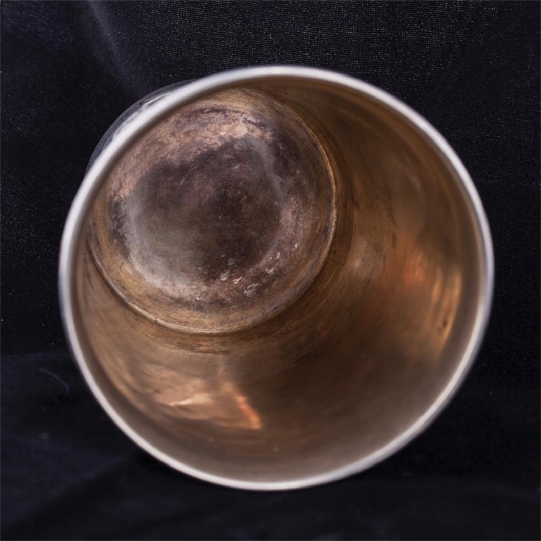 Rare silver and niello silver beaker with Tavrida — image 5