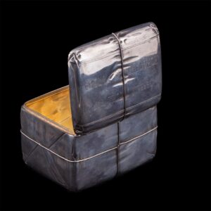 Russian bandaged sack tea caddy by F.Lorie — image 3