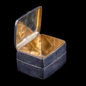 Russian bandaged sack tea caddy by F.Lorie — image 4