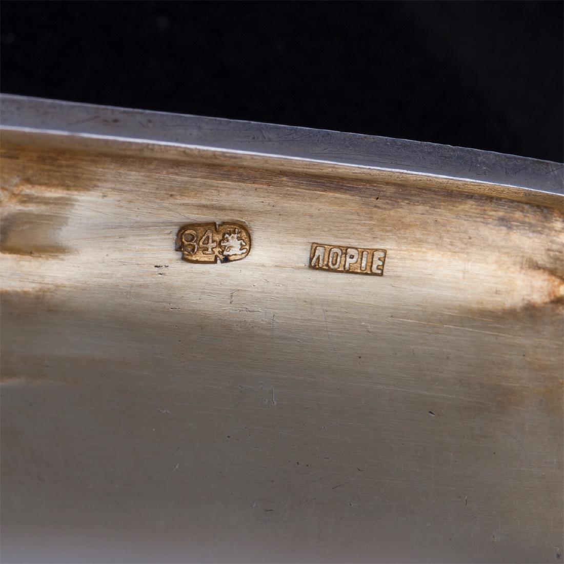 Russian bandaged sack tea caddy by F.Lorie — image 8