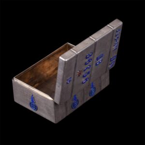 Russian cigar box in the shape of a travel chest — image 3