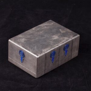 Russian cigar box in the shape of a travel chest — image 5