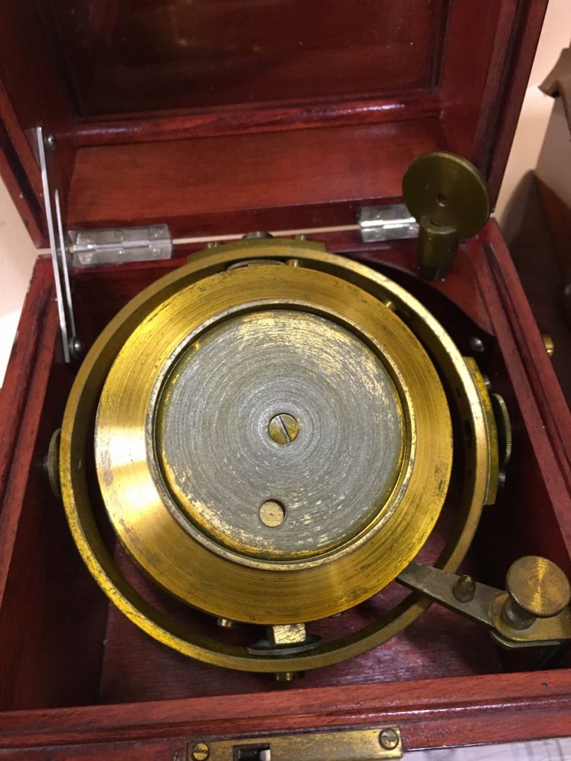Two-day Russian marine chronometer. — image 3