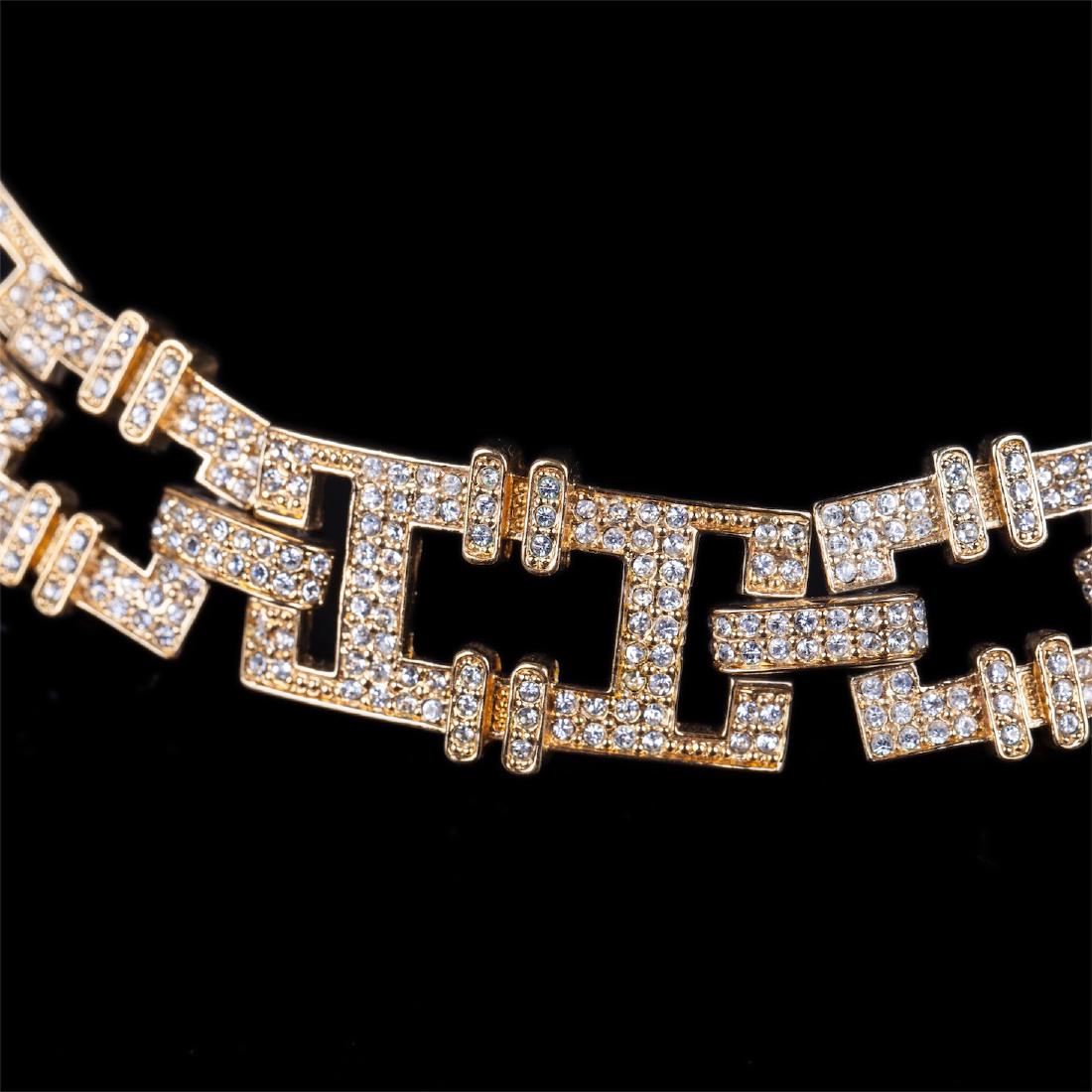 Christian Dior set of necklace, bracelet and earrings — image 3