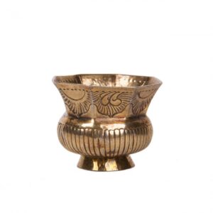 Russian 18th century silver-gilt cup with coin — image 2