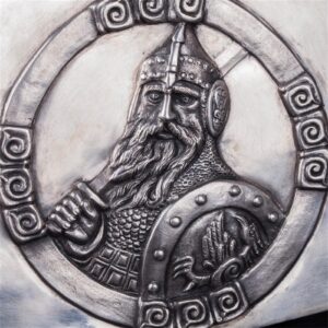 Russian Art Nouveau cigar box with a knight — image 2