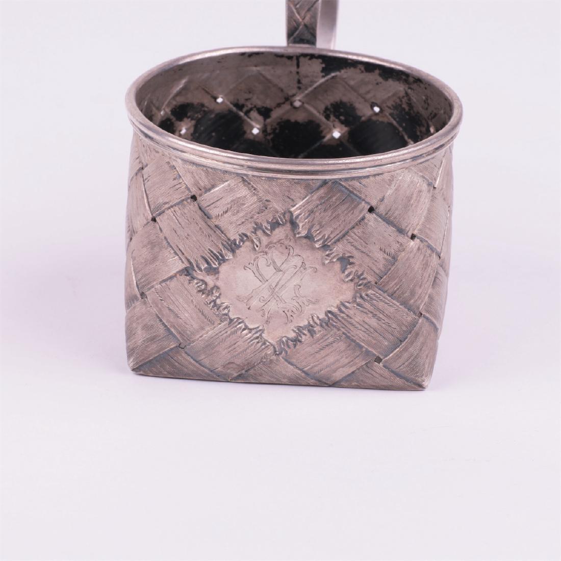 Russian silver teaglass holder, 1899-1903 — image 3