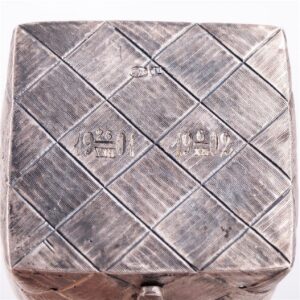 Russian silver teaglass holder, 1899-1903 — image 4
