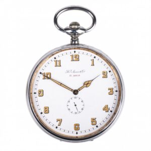 Rare eight days very large pocket watch Henry Moser — image 1