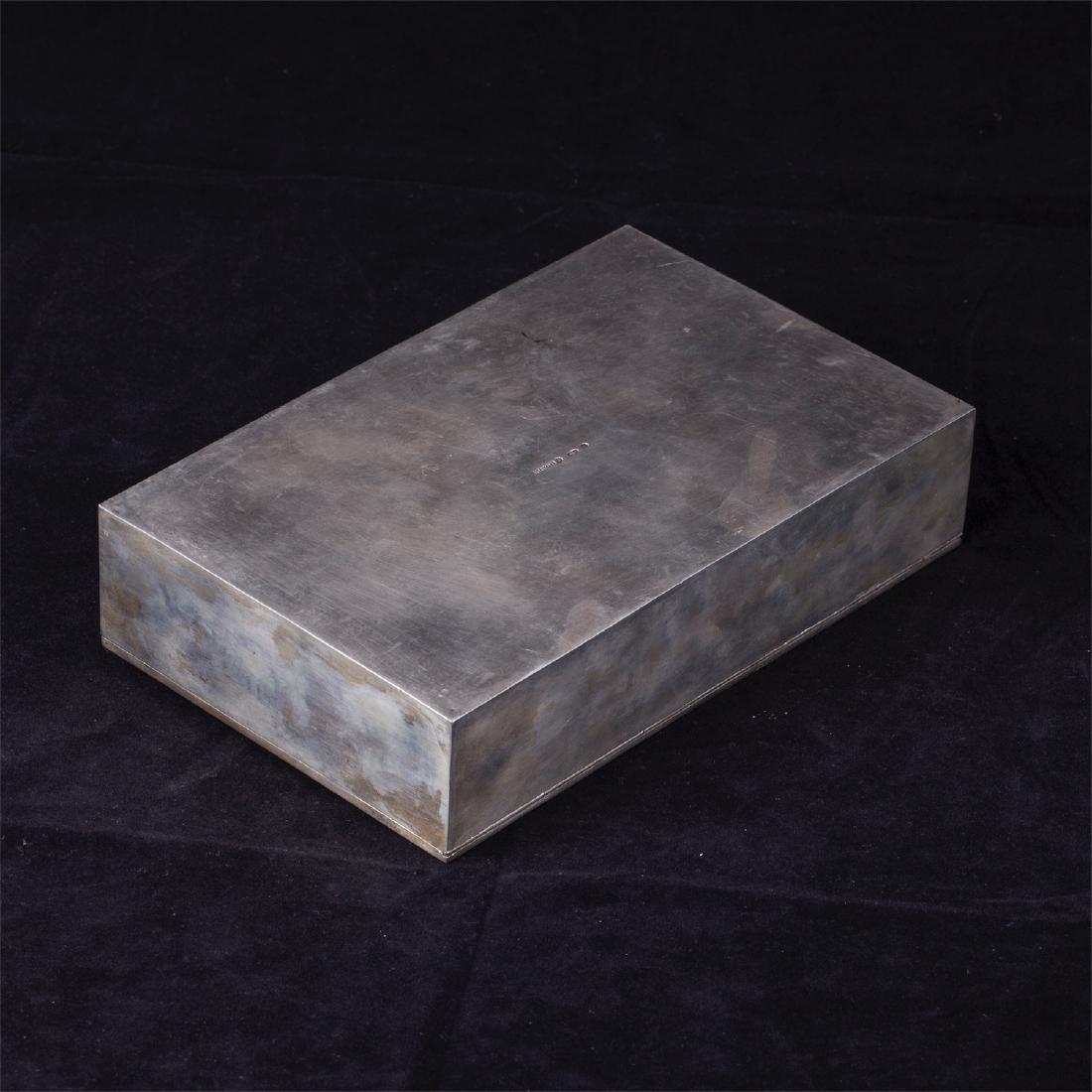 Russian cigar box with a Russian WWI heroe — image 6