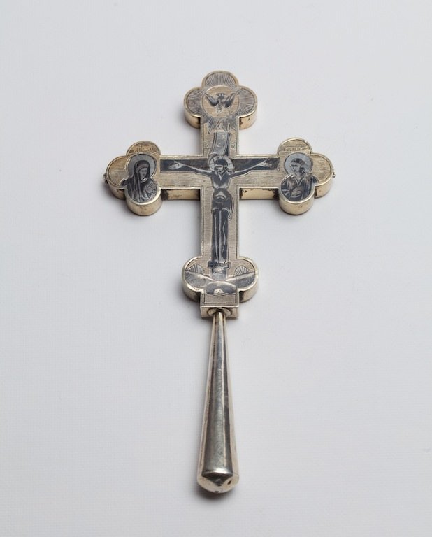 Russian cross for procession — image 1