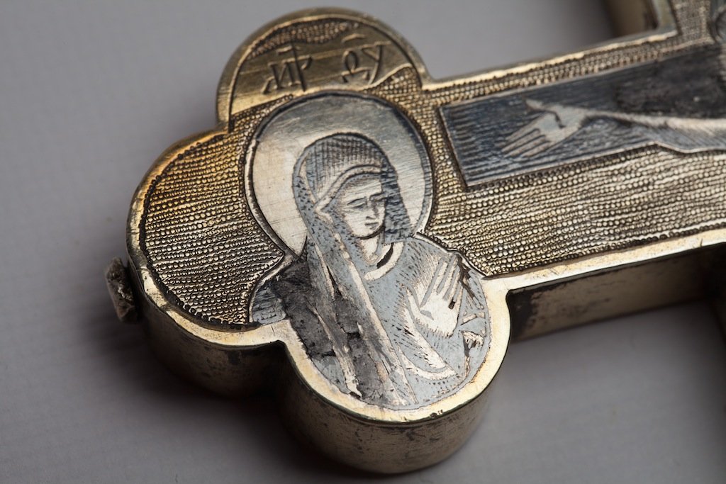 Russian cross for procession — image 2