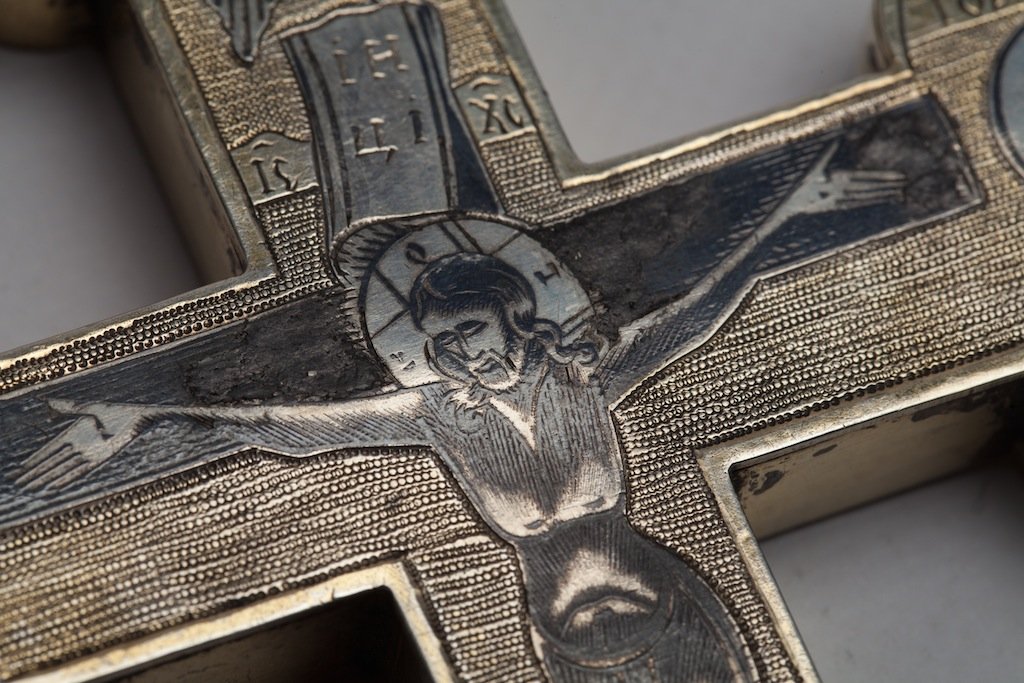 Russian cross for procession — image 3