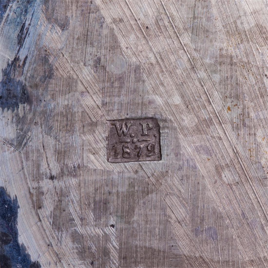 Russian silver and niello box with Babelsberg castle — image 8