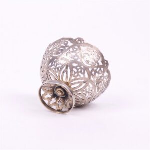 Silver stand for egg. — image 4