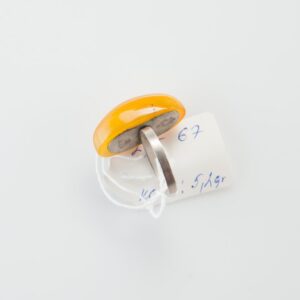 Natural Old Baltic Amber ring. — image 5