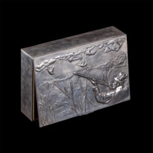Russian cigar box "Duck hunting" — image 1