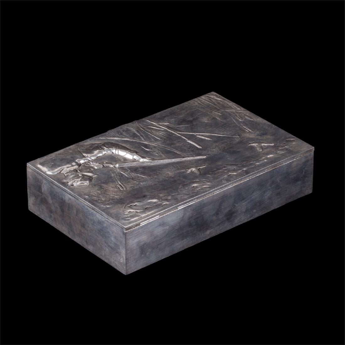 Russian cigar box "Duck hunting" — image 2