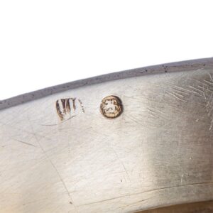 Russian silver Trompe l'oeil plate, P.Loskutov — image 7