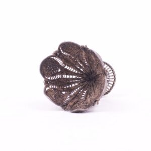 Silver stand for egg. — image 4