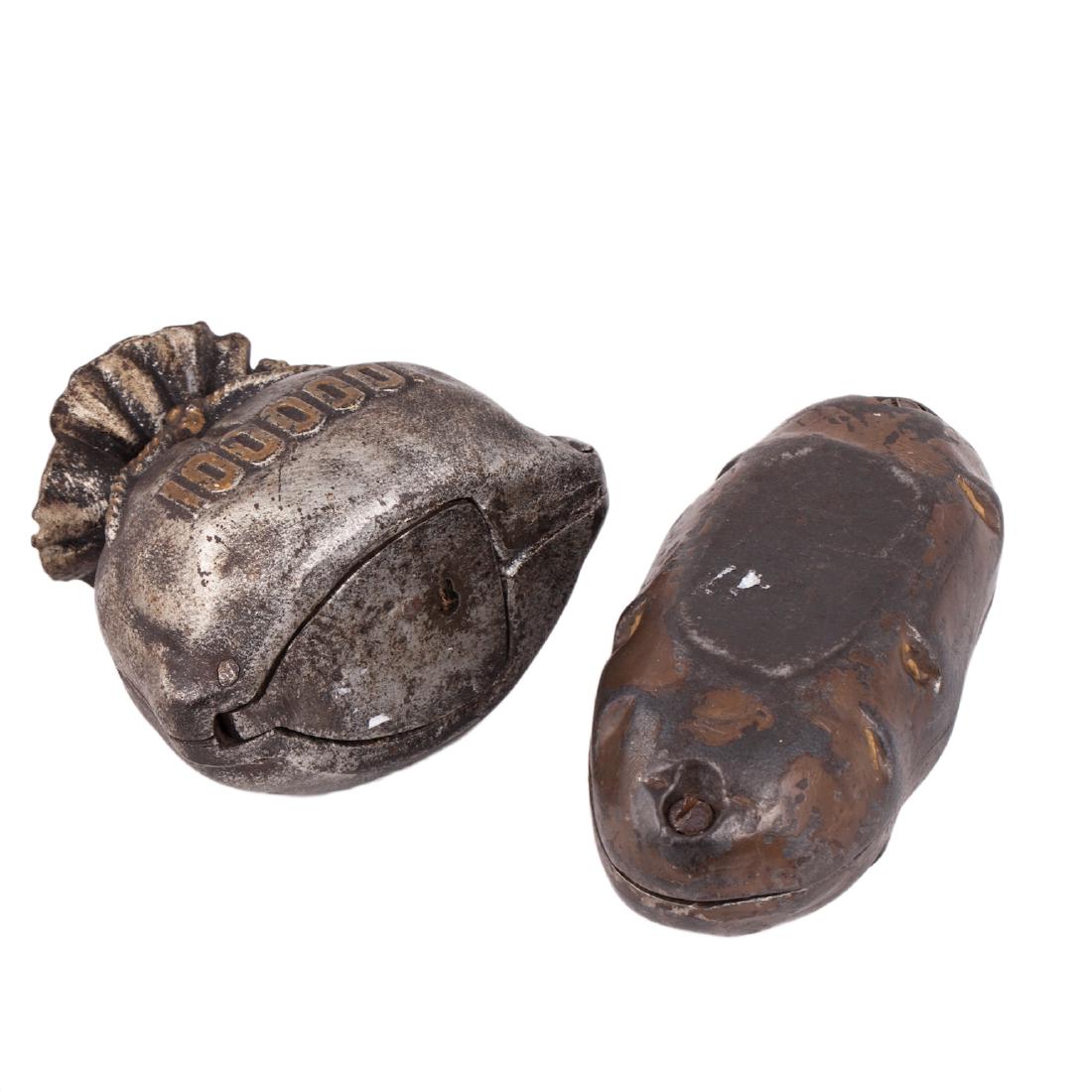 19th Russian cast iron coin banks — image 4
