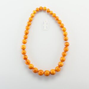 Antique Natural Baltic Amber Butterscotch necklace. — image 1