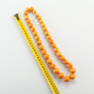Antique Natural Baltic Amber Butterscotch necklace. — image 2