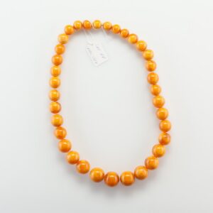 Antique Natural Baltic Amber Butterscotch necklace. — image 3