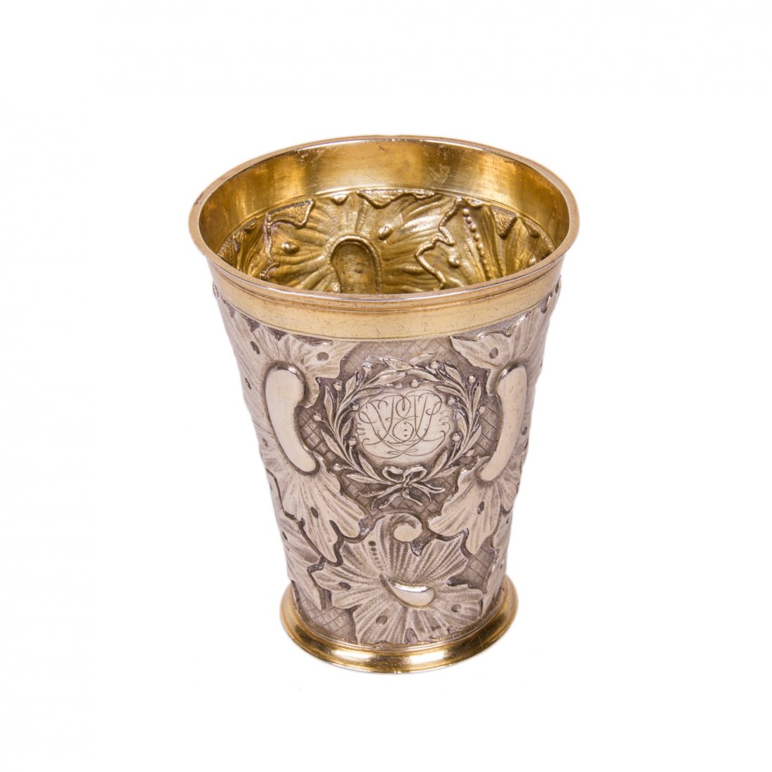 Rare Russian 17th century baker with floral decor — image 2