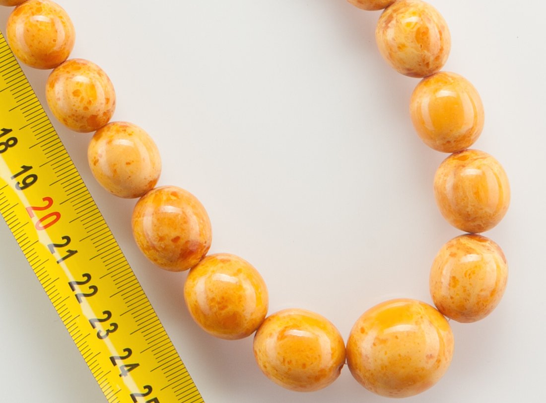 Antique Natural Baltic Amber Butterscotch necklace. — image 4