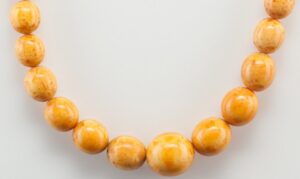 Antique Natural Baltic Amber Butterscotch necklace. — image 6