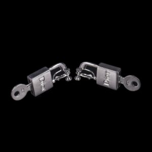 Christian Dior earrings in the shape of keylock clip — image 1