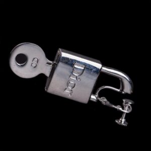 Christian Dior earrings in the shape of keylock clip — image 2