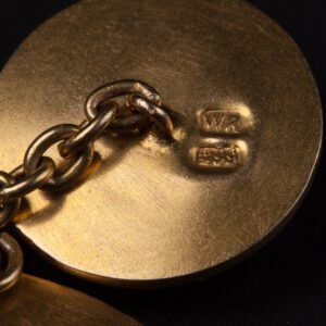 Cuff-links. Gold. 56. — image 5