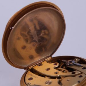 Gold "Le coultre" pocket watch — image 5