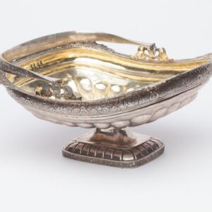 Russian silver handled bowl — image 1