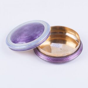 Silver enamel box. — image 5