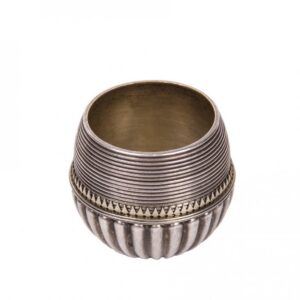 Unusual Faberge silver-gilt baker - tumbler — image 1