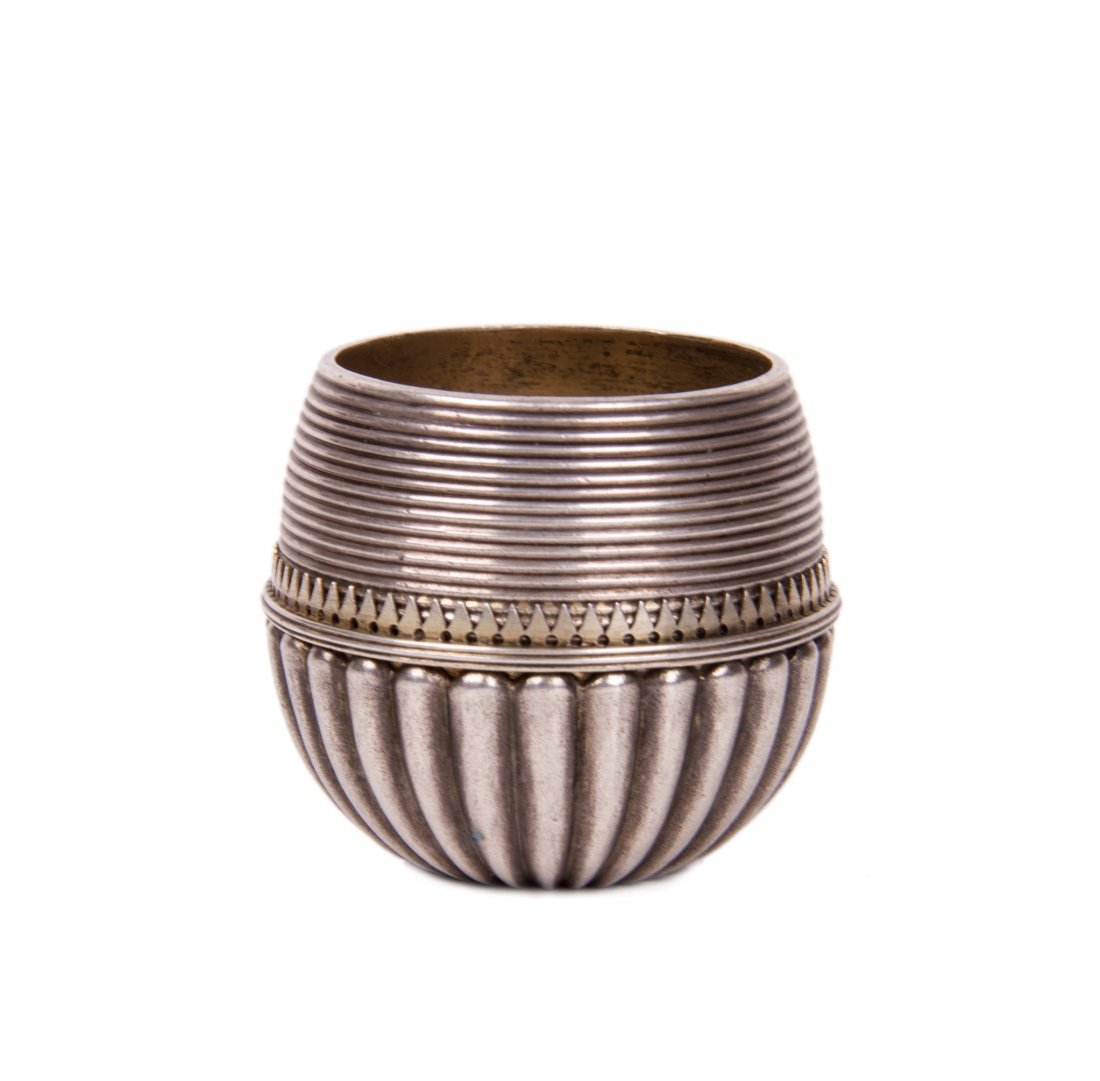 Unusual Faberge silver-gilt baker - tumbler — image 2