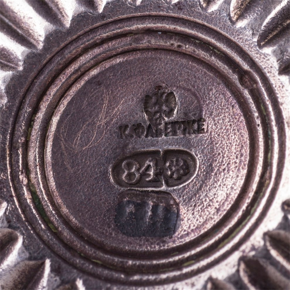 Unusual Faberge silver-gilt baker - tumbler — image 5