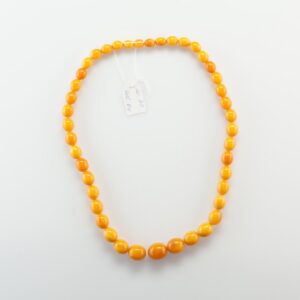 Antique Natural Baltic Amber Butterscotch necklace. — image 1