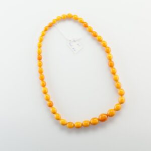 Antique Natural Baltic Amber Butterscotch necklace. — image 3