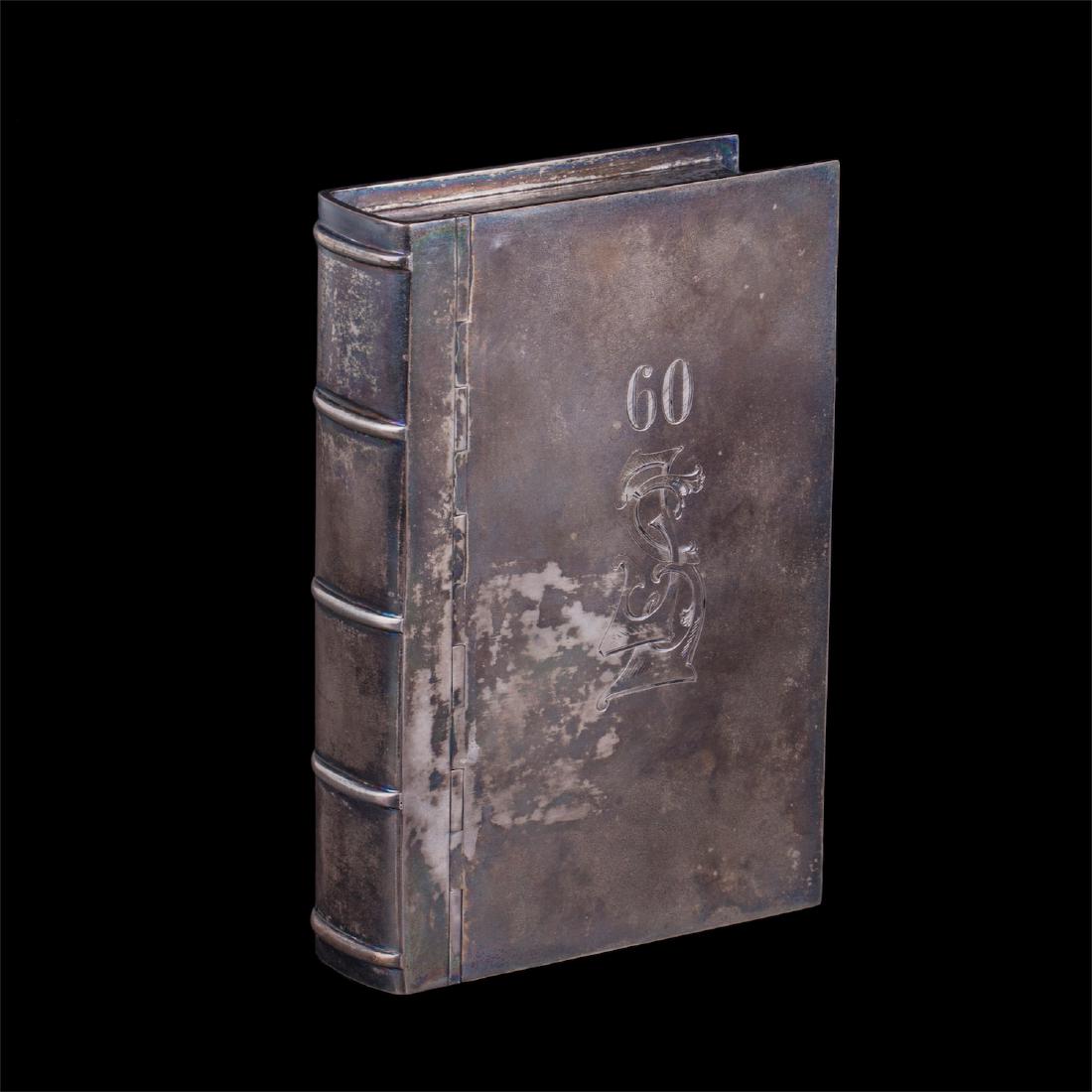 Russian cigar box in the shape of a book — image 1